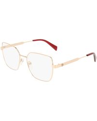 Liu Jo - Lj2180 770 Optical Frames Metal Squared Normal - Lyst
