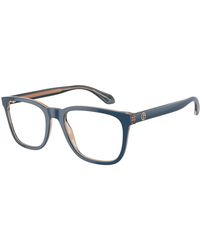 Giorgio Armani - Ar7255 6085 Optical Frames Acetate Transparent Pillow Normal - Lyst