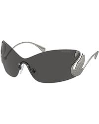 Swarovski - Sk7020 400987 Sunglasses Metal Geometric Normal - Lyst