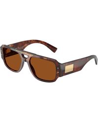 Dolce & Gabbana - Dg4482 322273 Sunglasses Acetate Pilot Normal - Lyst