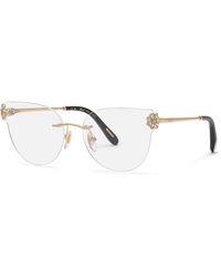 Chopard - Vchl61S 300K Optical Frames Metal Butterfly - Lyst