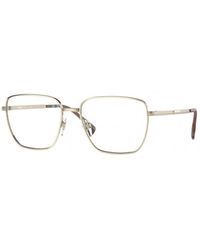 Burberry - Be1368 Booth 1109 Optical Frames Metal Squared - Lyst