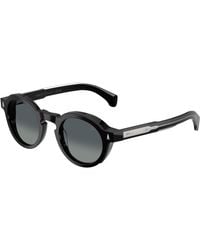 Moncler - Me6012 Aurone 30013C Sunglasses Acetate Round Normal Nuanced - Lyst