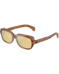 Moncler - Me6008 Suntrap 3017F9 Sunglasses Acetate Pillow Mirror - Lyst