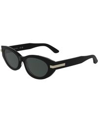 Calvin Klein - Ck25502S 001 Sunglasses Acetate Cat Eye Normal - Lyst