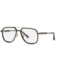 Philipp Plein - Vpp198M Plein Legacy 301 Optical Frames Metal Geometric - Lyst