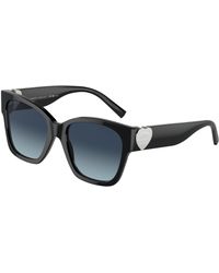 Tiffany & Co. - Tf4216 83944U Sunglasses Acetate Squared Polarized Shaded - Lyst