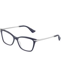 Dolce & Gabbana - Dg3393 3414 Optical Frames Acetate Transparent Squared Normal - Lyst