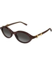 Gucci - Gg2215S 005 Sunglasses Acetate Round Nuanced - Lyst