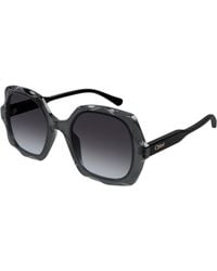 Chloé - Ch0226S 001 Sunglasses Acetate Squared - Lyst