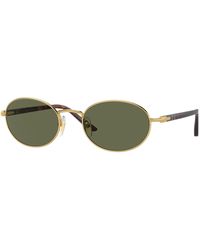 Persol - Po1018S Ida 515/58 Sunglasses Metal Round Polarized - Lyst