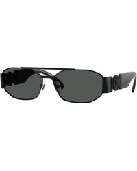 Versace - Ve2287 126187 Sunglasses Metal Geometric Normal - Lyst