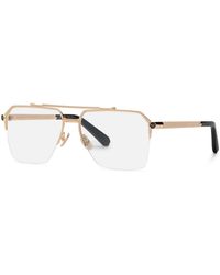 Philipp Plein - Vpp222M Plein Royal 300 Optical Frames Metal Squared - Lyst