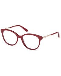Guess - Gm50046 071 Optical Frames Acetate Round Normal - Lyst