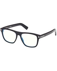 Tom Ford - Ft5942-B 001 Optical Frames Acetate Squared Normal - Lyst