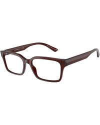 Emporio Armani - Ea3244 6174 Optical Frames Acetate Squared Normal - Lyst