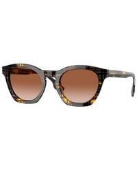 Burberry - Be4367 Yvette 398113 Sunglasses Plastic Geometric Normal Nuanced - Lyst