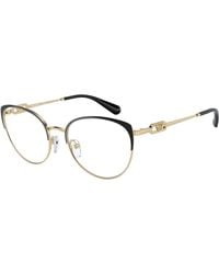 Emporio Armani - Ea1150 3368 Optical Frames Metal Transparent Cat Eye Normal - Lyst