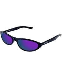 Balenciaga - Bb0007S 011 Sunglasses Acetate Round - Lyst