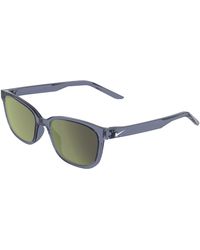 Nike - Flash P Iq7241X 588 Sunglasses Injected Squared Polarized Mirrored - Lyst