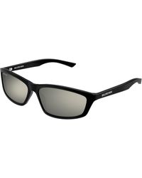Balenciaga - Bb0401S 002 Sunglasses Acetate Squared - Lyst