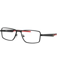 FERRARI SCUDERIA - Fz7004 101 Optical Frames Metal Squared Normal - Lyst