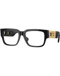Versace - Ve3350 Gb1 Optical Frames Acetate Transparent Squared Normal - Lyst