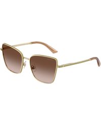Jimmy Choo - Jc4023J 300613 Sunglasses Metal Squared Normal Shaded - Lyst