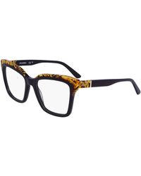 KARL LAGERFELD - Kl6130 542 Optical Frames Acetate Squared Normal Normal - Lyst
