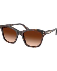 Swarovski - Sk6063 100274 Sunglasses Acetate Squared Normal Nuanced - Lyst