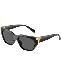 Tiffany & Co. - Tf4205U 8001S4 Sunglasses Injected Geometric Normal Shaded - Lyst
