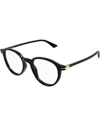 Montblanc - Mb0340O 001 Optical Frames Acetate Transparent Squared - Lyst