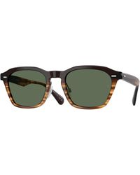 Oliver Peoples - Ov5593S R-11 13929A Sunglasses Acetate G15 Squared Polarized - Lyst