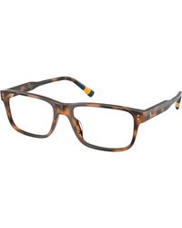 Polo Ralph Lauren - Ph2302U 5003 Optical Frames Acetate Transparent Squared Normal - Lyst