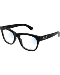 Gucci - Gg1796S 001 Sunglasses Acetate Transparent Squared Photochromic - Lyst