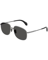 Moncler - Me4013 Fennix 101687 Sunglasses Steel Pilot Normal - Lyst