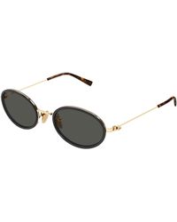 Gucci - Gg1980S 001 Sunglasses Injected Round - Lyst