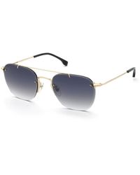 Lozza - Sl2434 Gubbio 4 300 Sunglasses Metal Smoke Squared Normal Nuanced - Lyst