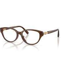 Swarovski - Sk2058D 1084 Optical Frames Acetate Pantos Normal - Lyst