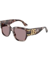 Dolce & Gabbana - Dg4563 3498La Sunglasses Acetate Squared Normal - Lyst