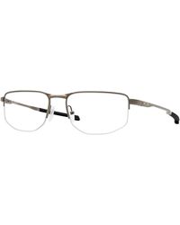 Oakley - Ox3035 Addams 0.5 303501 Optical Frames Metal Squared Normal - Lyst
