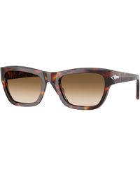 Persol - Po0091S 24/51 Sunglasses Acetate Butterfly Normal Shaded - Lyst