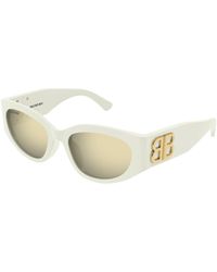Balenciaga - Bb0324Sk 009 Sunglasses Acetate Round - Lyst