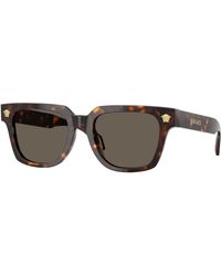 Versace - Ve4510U 108/3 Sunglasses Acetate Squared Normal - Lyst