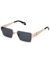 Just Cavalli - Sjc153 300 Sunglasses Metal Smoke Squared Normal - Lyst
