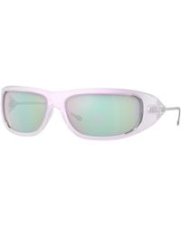DIESEL - Dl3001 506/6V Sunglasses Injected Round Normal - Lyst