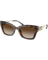 Michael Kors - Mk2237U Cantabria 300613 Sunglasses Injected Squared Normal Shaded - Lyst