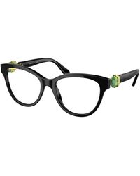 Swarovski - Sk2004 1001 Optical Frames Acetate Round Normal - Lyst