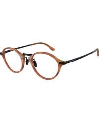 Giorgio Armani - Ar7287 6404 Optical Frames Acetate Transparent Pantos Normal - Lyst