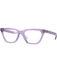 Versace - Ve3352U 5451 Optical Frames Nylon Cat Eye Normal - Lyst